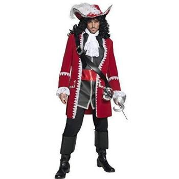 Smiffy's - Disfraz de capitán pirata para hombre, talla M