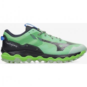 Zapatillas de Running Mizuno Wave Mujin 9 Green Black, Talla 46 - EUR