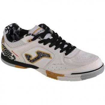 Zapatillas de fútbol sala Joma Top Flex 2432 indoor blanco negro, características: diseño unisex adulto, color blanco y negro, talla 42.5 EU