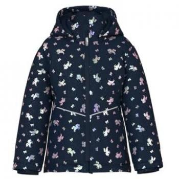 Chaqueta Outdoor Nmfmaxi Zafiro Oscuro con Capucha y Detalles Reflectantes