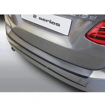 RGM RBP764 Protector del Parachoques Trasero ABS Compatible con BMW Serie 2 F45 Active Tourer SE 9/2014-Negro