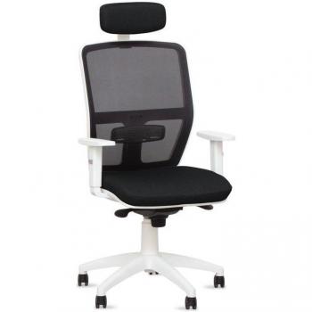 Silla Ergonómica Alice Black con Cabezal de Kunna