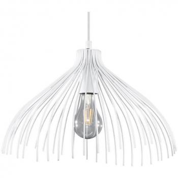 Lámpara Colgante UMB E27 Acero Blanco 125cm