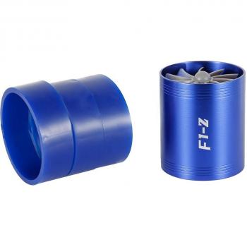 Supercargador Universal de Turbina para Coche con 3 Cubiertas de Goma, 3000rpm, F1-Z, Doble Turbo, Kit de Filtro de Aire y Ahorro de Combustible