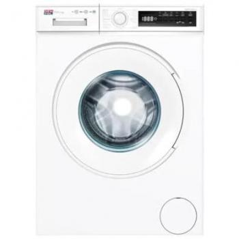 Lavadora New Pol NWT2812 Carga Frontal 8Kg 1200 Rpm 15 Programas Clase A Blanco 84,5 Cm Antialérgica Black Display Motor DD Vapor Assist