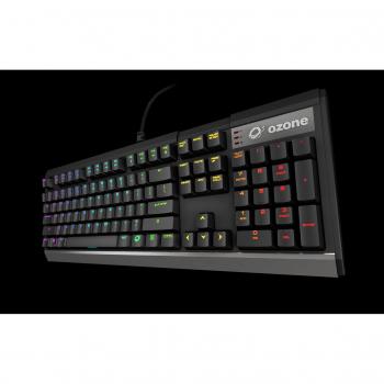 Ozone Strike X30 USB QWERTY Inglés Negro