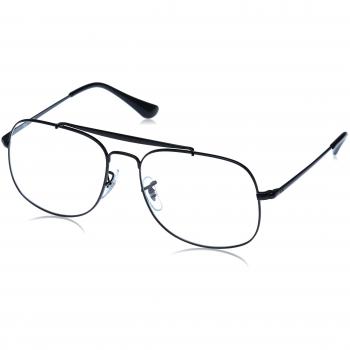 Ray-Ban 0RX6389, Monturas de Gafas para Hombre, Negro