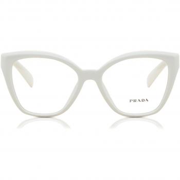 Prada Gafas Graduadas PR 20ZV 17K1O1 Armazones para Mujer Blancas con Lentes Recetadas de 54 mm