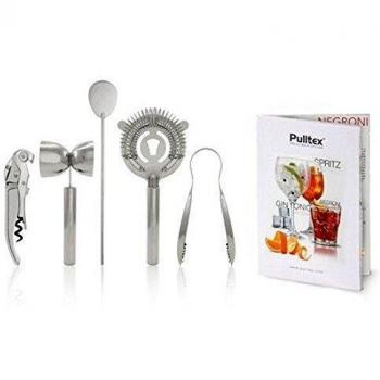 Pulltex sacacorchos de Gin Tonic Juego Completo de Cóctel medidor