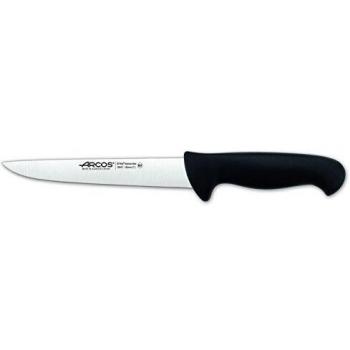Arcos Serie 2900, Cuchillo Carnicero, Hoja de Acero Inoxidable Nitrum de 180 mm, Mango inyectado en Polipropileno Color Negro