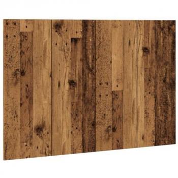 Cabecero de Cama Madera de Ingeniería Envejecida 120x1,5x80 cm