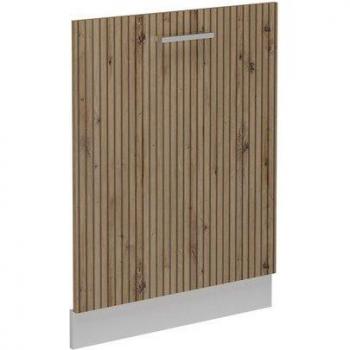 Tapa de lavavajillas R-Line, Roble Artesanal/Blanco, 60 cm sin encimera