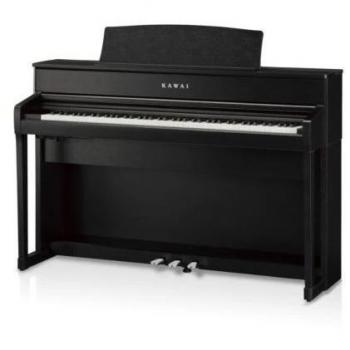 Kawai CA-701 B 88-Key Digital Piano with Grand Feel III Action in Satin Black