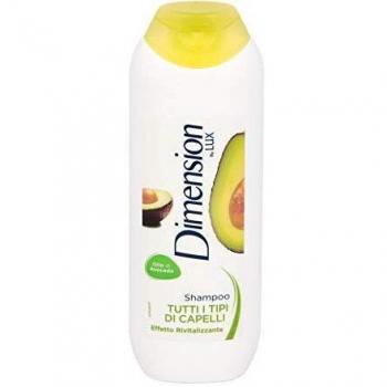 Champú Dimension con Aceite de Aguacate 250 ml - Revitalizante para Todos los Tipos de Cabello