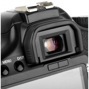 Ocular, CAM-ULATA Reemplazo de oculares Eye Cup EF Visor para Canon 650D 600D 550D 500D 450D 1100D 1000D 400D, Rebel XT XTi XS XSi T1i T2 T2i T3 T3i T4i T5i SL1 DSLR Cámaras, 2 Paquetes
