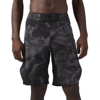 Reebok Combat Prime MMA Short Pantalón Corto, Hombre, Negro