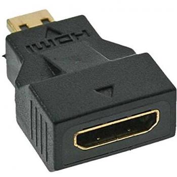 Adaptador HDMI Mini a Micro 4K con Contactos Dorados