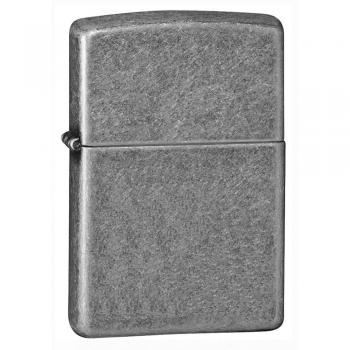 Zippo Antique Silver Encendedor, Metal, Cromo, Única