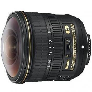Nikon AF-S Fisheye Nikkor 8-15 mm f/3.5-4.5E ED Lens - Black
