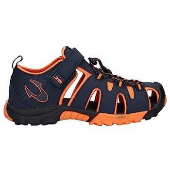 Sandalias para niños JOHN SMITH UWIN. Color Azul Marino y Naranja, Talla 34