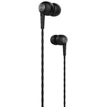 Auriculares Intrauditivos Antinudos con Micrófono y Botones - Negros