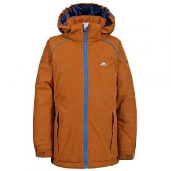 Trespass Chica Chaqueta Impermeable Moshee, Infantil, Color - Carrot, tamaño 5-6 años
