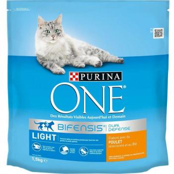 Purina ONE Light pienso para gatos - 4 x 1,5 kg - Pack Ahorro