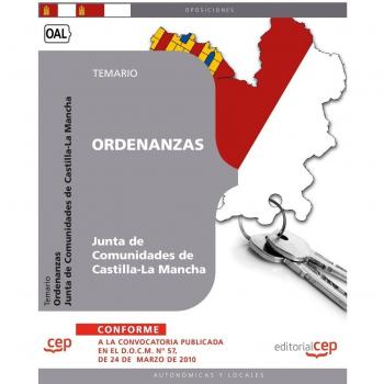 Ordenanzas. Junta de Comunidades de Castilla-La Mancha. Temario