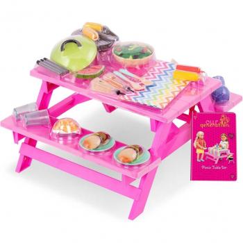 Our Generation - Set de Picnic con Mantel y Accesorios