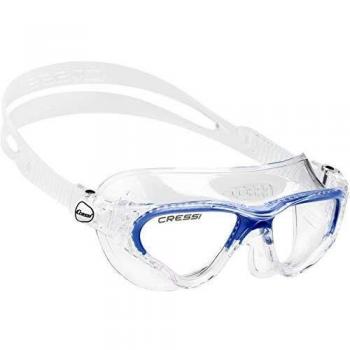 Cressi Máscara de Natación Cobra - Gafas de natación con diseño hidrodinámico, lentes antiempañantes, ajuste fácil y cómodo, protección UV, sellado hermético para evitar filtraciones de agua