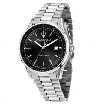 Reloj de Hombre Maserati Sorpasso R8853124003 - Analógico, Acero Inoxidable, Correa Plateada, 42 mm