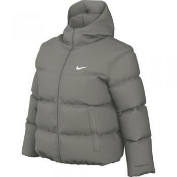 Nike Women's Classic Puffer Therma-FIT Loose Hooded Jacket - Green - Size M