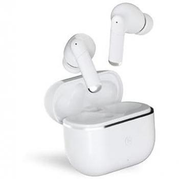 Auriculares Deportivos Bluetooth 5.3 con Batería de 30 Horas y Reducción de Ruido Activa - Color Blanco