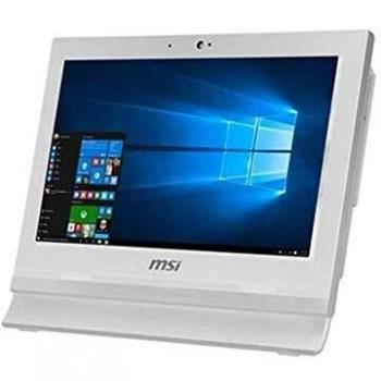 All-In-One PC MSI Pro 16T 7M-020XEU Blanco, Intel Celeron 3865U, 4GB RAM, 500GB HDD, Pantalla Táctil de 15.6, Sin Sistema Operativo