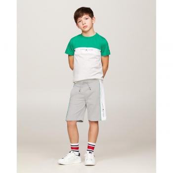 Tommy Hilfiger - Conjunto de chándal de niño manga corta combinado