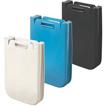 Contenedor Plegable Multiusos Guzzini 25L (Set de 3) en Plástico Reciclado - 45x30 cm