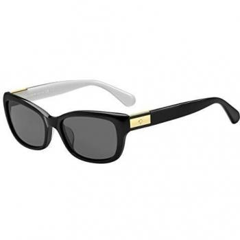 Kate Spade Marilee/P/S Sunglasses Black/Grey 53 MM for Women