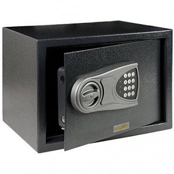 Caja fuerte de mueble electromagnético puerta delantera 4 mm 31 x 20 x 20 cm