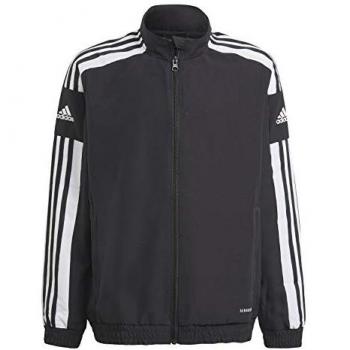 Chaqueta de fútbol adidas Squadra 21 Presentation para niños, unisex, color negro/blanco