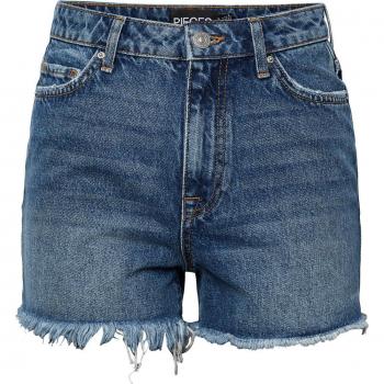 Shorts de mezclilla para mujer Pieces Tulla Azul