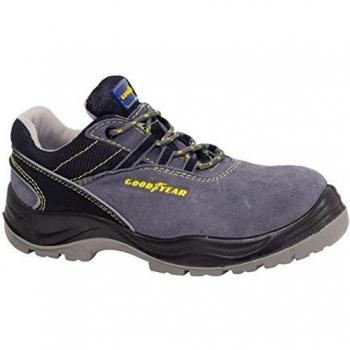 Goodyear G138107C Calzado en Piel Serraje, Gris, 42, Set de 2 Piezas