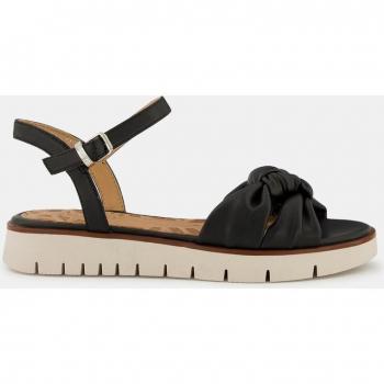 Sandalias planas de mujer con detalle de nudo