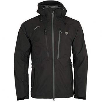 Ternua Nakur Jkt M Chaqueta con Capucha, Hombre, Negro