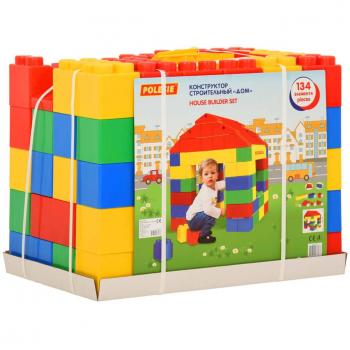 Polesie Wader Juego de Bloques de Construcción XXL 134 Piezas