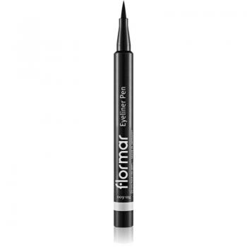 Flormar Eyeliner Pen - Eyeliner with Felt Tip, Shade: Black, Volume: 1 ml