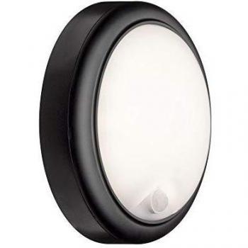 Luz de pared exterior Paulmann con detector de movimiento IP44 15W 1050 lm 3000K gris plástico