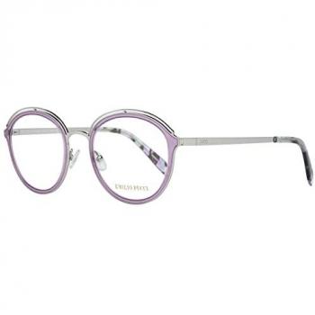 Emilio Pucci Stylish Purple Round Optical Frames for Women EP5075 49080