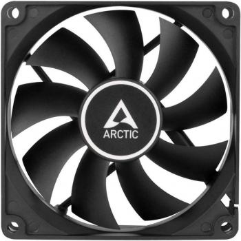 ARCTIC F9 92mm Ventilador de Caja para Computadora, Motor Silencioso, 1800 RPM - Negro