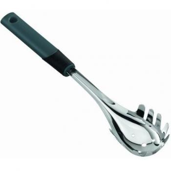 KUHN RIKON Cooks' Tools - Cuchara para Espagueti, Color Negro