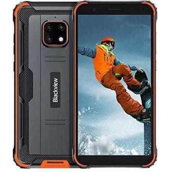 Blackview BV4900pro Móvil Libre Resistente,Pantalla 5.7,4GB RAM 64GB ROM 128GB Expandible,Movil Irrompible Carga Inversa 5580mAh Batería,Android 10 Movil Antigolpe,Impermeable Movil,NFC,GPS,Dual SIM